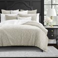 thumbnail image 3 of 6ix Tailors  Mona Linen Queen Size Comforter & 2 Pillow Shams Set - 5 Piece, 3 of 5