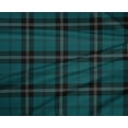 thumbnail image 4 of oneOone Polyester Lycra Fabric Tartan Check Printed Craft Fabric BTY 56 Inch Wide, 4 of 4