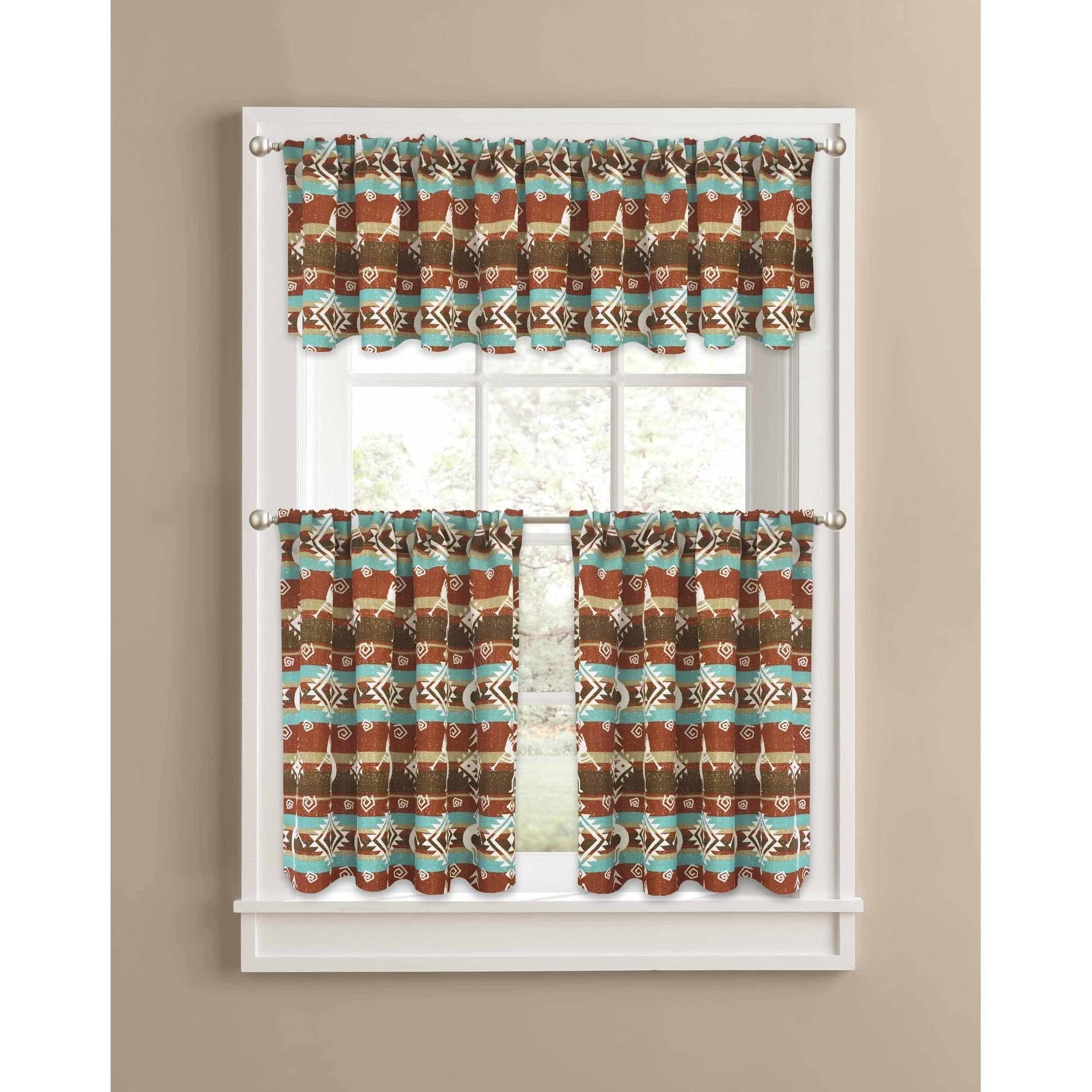 Better Homes Gardens Multiple Colors Kokopelli Valance Kitchen