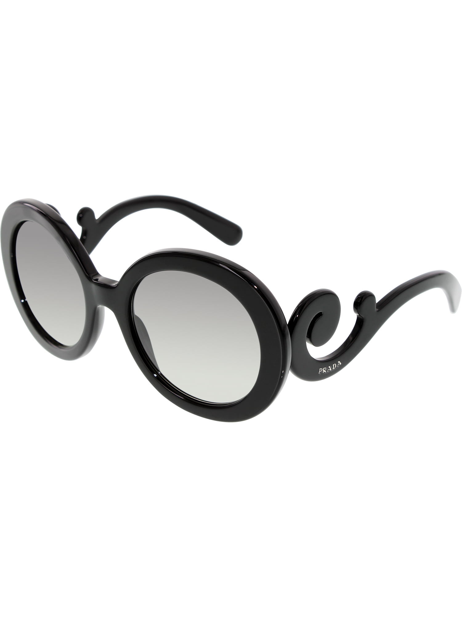 prada women's round sunglasses