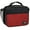 Heather Red, variant on OPUX Insulated Lunch Bag for Kids, Reusable Lunch Box for School with Leakproof Lining, Compact Soft Cooler Tote for Boys & Girls, Front Pocket, Mesh Side Bottle Holder (Heather Red)