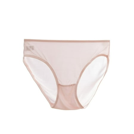 

NMM Global Mulberry Silk Bikini Panties for Women Ultra Breathable Underwear with 360 Stretch Pink