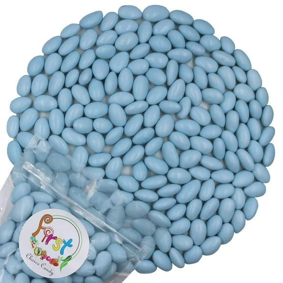 FirstChoiceCandy Jordan Almonds (Baby Blue, 5 Pound)