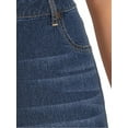 thumbnail image 2 of A3 Denim Women's Plus Destructed Skinny Jeans, Sizes 16-26, 2 of 5