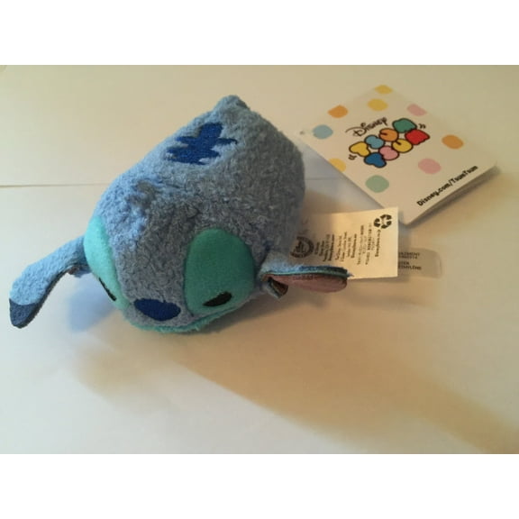 disney store usa angry stitch new expression tsum 3 1/2" plush new with tags
