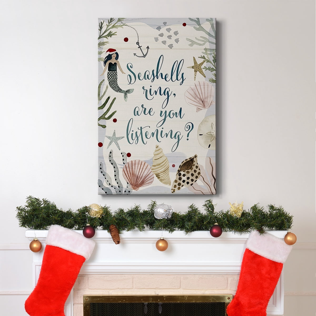 Sun-kissed Christmas Collection B- Gallery Wrapped Canvas