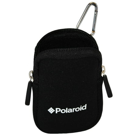 Polaroid Neoprene Cushioned Ultra Compact Camera Pouch (Compatible With Polaroid i1237, i1036, i1437, t1031, t1455, t1242, t1255, t1234 and all other compact cameras)