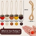 thumbnail image 3 of npkgvia Clearance!Christmas Decorations,Home Decor,Christmas Decor,Ornaments Wool Garland BallsAcorns Rustic Farmhouse Decor for Fall Thanksgiving Home Vintage Decoration,Multi-color, 3 of 6