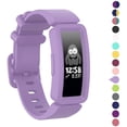 thumbnail image 3 of Compatible con 2 bandas para niños a partir de 6 años, accesorios de pulsera de silicona suave, correa de repuesto para reloj, pulseras deportivas coloridas para 2 para niños y niñas Adepaton LRWJ547-10, 3 of 9