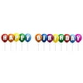 thumbnail image 2 of Happy Birthday Ballons Wall Decal by Wallmonkeys Peel and Stick Graphic (36 in W x 8 in H) WM188721, 2 of 4