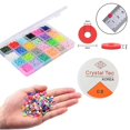 thumbnail image 3 of Clay Beads Bracelet Making Kit Jewelry Diy Kit Bracelet Making Bead Set, 3 of 4