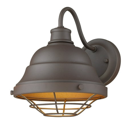 

Golden Lighting 7316-Owm Bartlett 10 Tall Outdoor Wall Sconce - Bronze