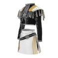 thumbnail image 3 of Demon Hunters Cosplay Rumi Mira Zoey Costume Halloween Carnival Set Party Fancy Dress for Womens, 3 of 5