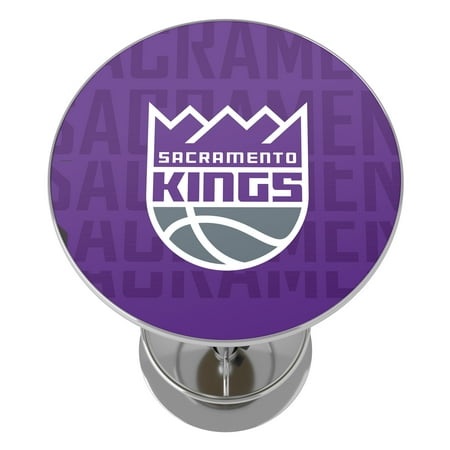 Sacramento Kings NBA City Chrome Pub Table - Purple, Slate Gray