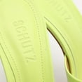 thumbnail image 5 of Schutz Kate Fresh Green Slip On Open Square Toe Stiletto High Heel Sandals (Green Fresh, 9), 5 of 6