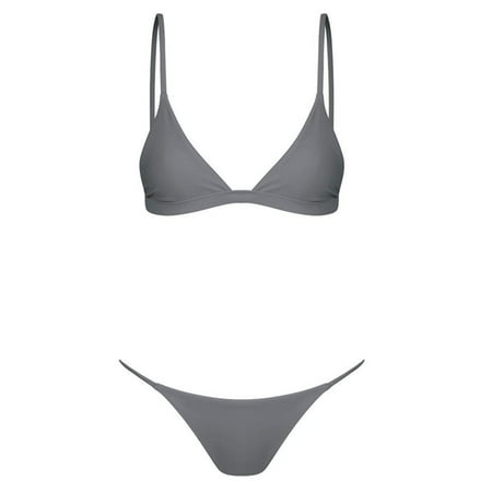 Wijhcboe Brazilian Bikini Set Teen Swim Shorts for Boys Bandage Beachwear Women Swimwear Women Swim Shorts and Bikini Top Push Up Bandeau Swimsuit Swimwears Tankinis Set
