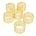 thumbnail image 4 of Napkin Ring Set,6pcs Napkin Ring Set Napkin Holder Hotel Napkins Ring Innovative Solution, 4 of 14