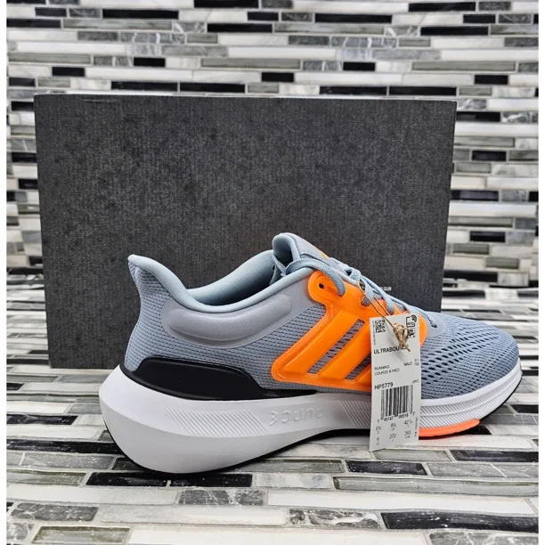 Adi - das Ultrabounce Omr 42.0 Men's Gray Running Shoes Size 9
