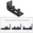 thumbnail image 3 of Sliding Door Roller Guide - With 2 Rollers - For Sliding Doors - Black, 3 of 5