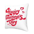 thumbnail image 2 of Happy Valentine's Day Throw Pillow Cover, 2 of 5