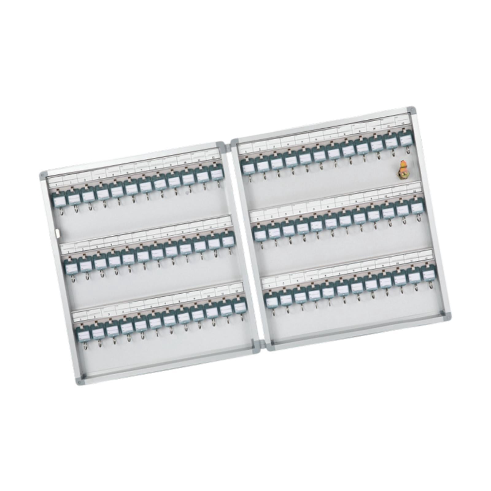 figatia 72 Position Key Lock Box Key Management Keeper Box Wall Mount Locking Key Cabinet Key Box for Repair Shops Garage Companies
