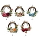thumbnail image 3 of Toystoory Guirnalda de puerta, flor artificial, simulación de ratán, guirnalda para colgar en la pared, accesorios de fotografía para fiesta Decoración del hogar  rojo diámetro 26 cm, 3 of 6
