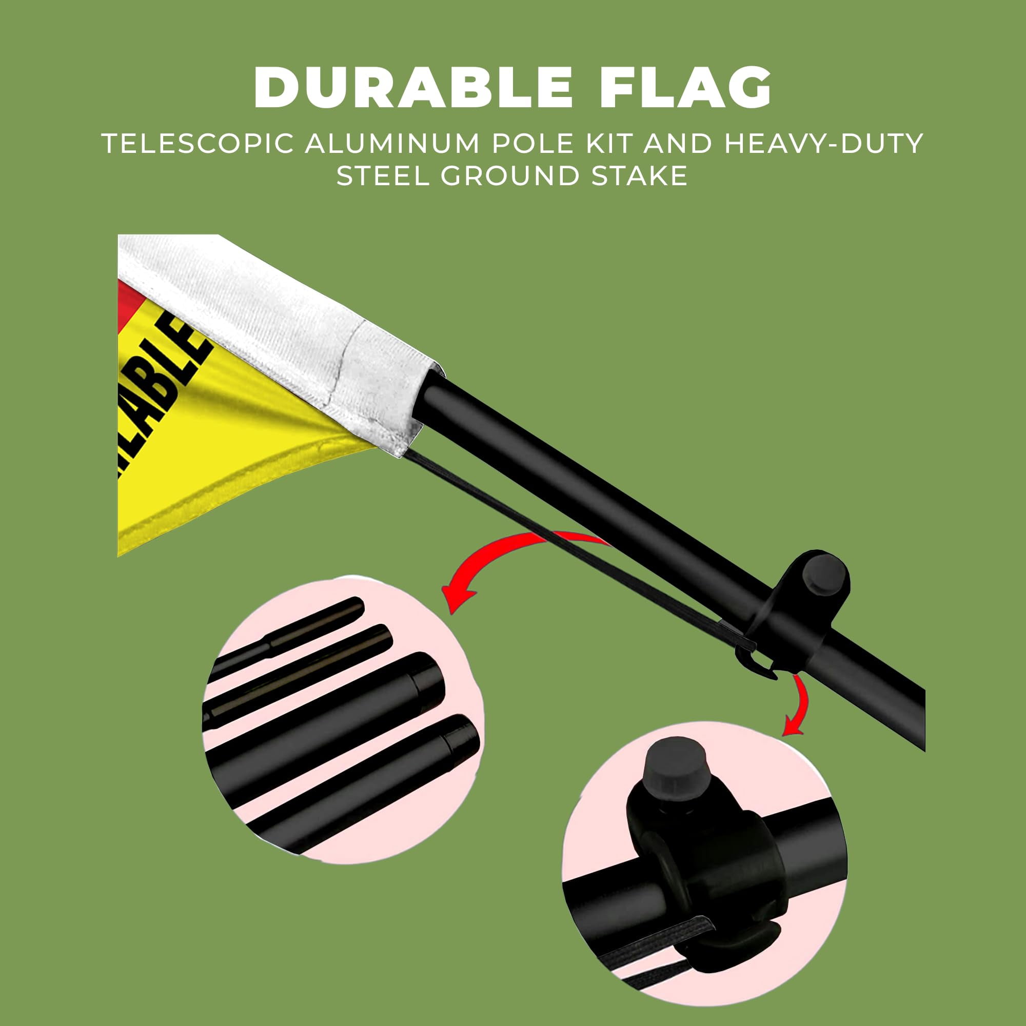 Apartments Feather Flag(11.5feetX2.5feet) by DreamController | Outdoor Business Advertising Tall Flag | Weather-Resistant Knitted Swooper Flag | Made in USA | HD Print(Flag Only)