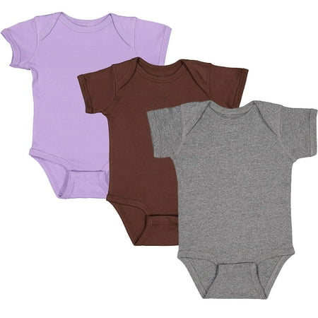 

Marky G Apparel Baby Rib Short-Sleeve Bodysuit (Pack of 3)