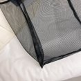 thumbnail image 4 of Sac de Rangement Souple Transparent pour Aisselles Mode pour l'Été Plage (Noir), 4 of 8