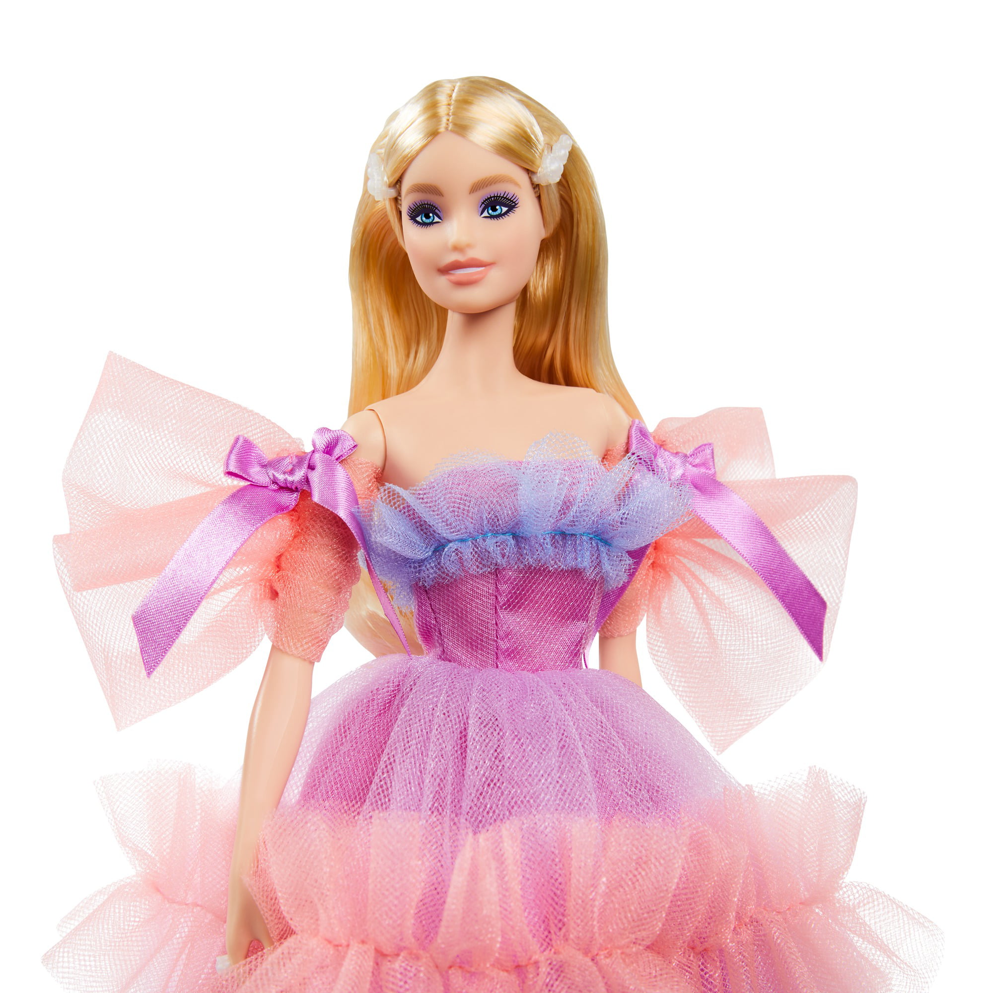 Gepolijst zich zorgen maken optocht Barbie Birthday Wishes Doll (Blonde, 13-inch) in Gown, Gift for 6 Year Olds  and up - Walmart.com