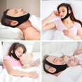 thumbnail image 7 of sunsanly Anti Snore Chin Strap Adjustable Breathable Keeping Mouth Closed Universal Men Women Sleep Aid Anti-Snoring Jaw Strap Breathing Corrector Device, 7 of 7