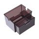 thumbnail image 3 of Sistema de filtración de filtro para acuario, bandeja de goteo con cajón, fácil de instalar, silencioso, compacto, para colgar, para acuarios de agua Marrón, 3 of 8