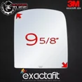 thumbnail image 4 of exactafit 8731R Passenger Side Mirror Glass Replacement Fits Chevy GMC Silverado Sierra Yukon XL Suburban Right Hand 3m Adhesives, 4 of 5