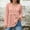 Pink&18#0819k, variant on White Women's Boho Tops Raw Hem V Neck Button Gauze Long Sleeve Shirts Women Frayed Fringe Patchwork Loose Vintage Fall Winter Dressy Tunic Tops for Women
