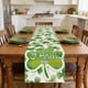 thumbnail image 1 of Camino de mesa para el Día de San Patricio | Decoración de mesa para fiestas irlandesas | Tela de poliéster impermeable y fácil de limpiar | Decoraciones para mesas de comedor, cocinas y fiestas, 1 of 6