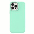 thumbnail image 1 of KAIYANG Funda para teléfono móvil iPhone 15 Pro, hecha de fibra de madera de bambú reciclada y totalmente biodegradable, estilo híbrido A, color verde, 1 of 5