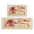 thumbnail image 1 of Vintage Kitchen Pattern Kitchen Mats for Floor Set Of 2,Kitchen Rugs Mats with Dirty Resistance,washable,non Skid,kitchen Rugs and Mats 17.7x24+17.7x48inch, 1 of 7
