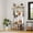 Charcoal wood, variant on Entryway Hall Tree with Shoe Bench, Industrial 4-in-1 Coat Rack with Hooks & Storage Shelves, Rustic Wood & Metal Mudroom Organizer