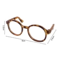 thumbnail image 6 of Happy Date Funny Cute Dog Cat Retro Fashion Sunglasses Mosaic Glasses Transparent Eye-wear Protection Puppy Cat Teacher Bachelor Cosplay Glasses Pet Photos Props, 6 of 8