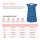 thumbnail image 3 of Fotbe Tennis Rackets 1 Vestido de Dormir para Niñas de 3 a 10 Años, Mangas Cortas, Estilo Princesa, Pijama Camisón con Mangas Voladas-Medium, 3 of 6