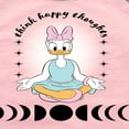 thumbnail image 3 of Mickey & Friends - Daisy Think Happy Thoughts - Toddler And Youth Girls Raglan Graphic T-Shirt, 3 of 4
