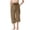 Khaki, variant on Pants for Girls Girls Straight Pants Wear Elastic Waist Soft Fabric Flat Front Slacks Big Kids Size 8-9 (Hot Pink,8-9 Years)