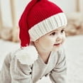 thumbnail image 7 of BULLPIANO Family Matching Christmas Hat Winter Knitted Beanie Cap For Adults & Baby Xmas Parent-Child Pom Santa Hats, 7 of 7