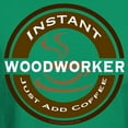 thumbnail image 3 of CafePress - Instant Woodworker Coffee Dark T Shirt - Men's Classic Graphic Cotton T-Shirt, 3 of 4