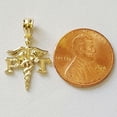 thumbnail image 2 of 14K Yellow Gold PT (Physical Therapy) Medical Pendant, 2 of 4