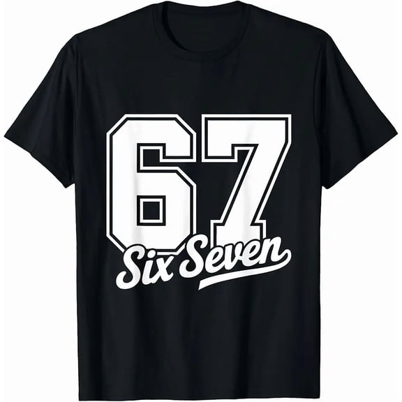Funny 67 Meme 6 7 T-Shirt