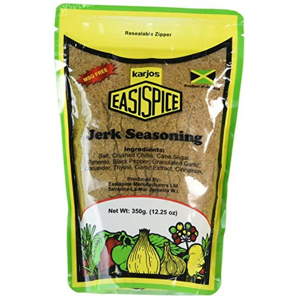 Karjos Easispice Jerk Seasoning 350g 12 25 Oz Walmart Com