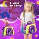 thumbnail image 2 of Caso Transporte Bolsos para El Yoto Reproductor (3ra Gen.) Music Player Bag () Purple, 2 of 9