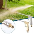 thumbnail image 4 of High Pressure Water Gun Garden Hose Wand Nozzle Sprayer,Garden Hose Nozzle fits 3/4” Garden Hose Thread,Adjustable Spray Gun for Lawn & Garden,Washing Cars,Watering Garden,Cleaning,Showering Pets, 4 of 8