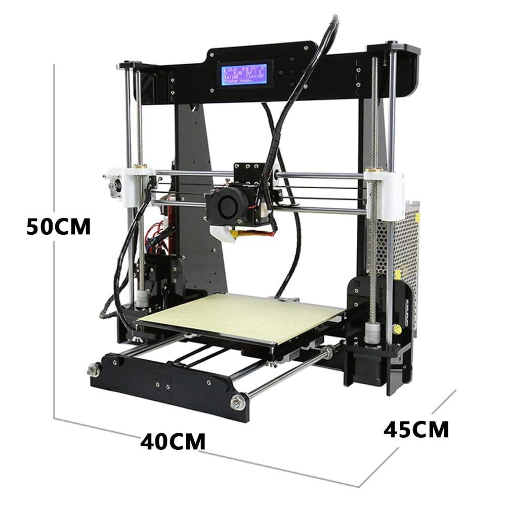 Anet A8 Upgraded High Precision 3D Printer Reprap i3 DIY Kits Auto Self-leveling 